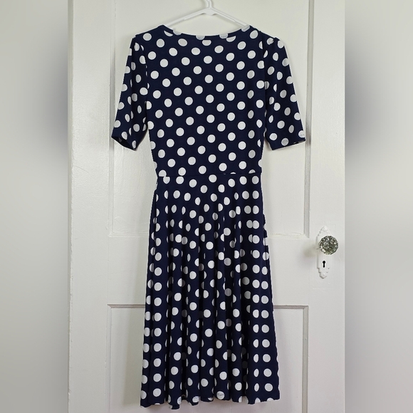 LuLaroe Polka Dot Dress Size S - Picture 5 of 8
